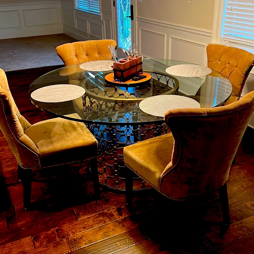 Arhaus Table and Chairs